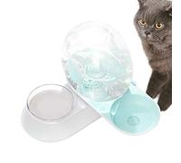 Distributeur d'eau pour Animaux Domestiques,Abreuvoir à Siphon Résistant aux Renversements avec Mangeoire - Réservoir d'eau pour Chien,pour Chats Chiens Lapins Toutes Races