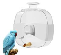 Distributeur d'eau pour cage à oiseaux, gestionnaire d'eau pour oiseaux en cage | Récipient pour eau pour oiseaux potables, hybride automatique, gestionnaire de perroquets environ 12,6 x 14 x 4,4 cm