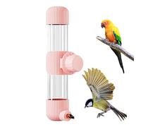 Distributeur d'eau pour cage à oiseaux, outil d'arrosage automatique pour perroquet | Cage anti-fuite de type grève pour pinson, geai bleu, mésange, perroquet, canari intérieur et extérieur