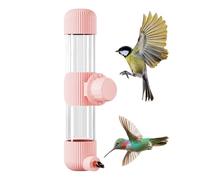 Distributeur d'eau pour cage | Accessoires d'arrosage automatique - Cage anti-fuite type grève Mangeoire à eau à suspendre pour pinson, geai bleu, mésange, perroquet, canari intérieur et extérieur