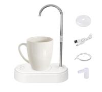Distributeur d'eau pour chambre à coucher | Distributeur de bouteille d'eau de bureau | 6 modes accessibles, pompe électrique rotative à 360 degrés pour le camping, l'extérieur, les voyages, la maison