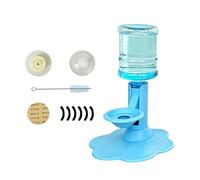 Distributeur d'eau pour Chat À Remplissage Automatique par Gravité, Support | Mécanisme Passif Sans Électricité Avec Support Anti Bascule, Un Approvisionnement En Eau Durable Pour Plusieurs