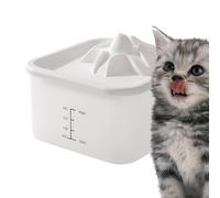 Distributeur d'eau pour chat, en forme d'éruption de volcan, distributeur d'eau silencieux, grande capacité, réservoir à boire pour petit animal pour une utilisation en intérieur
