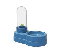 Distributeur d'eau pour Chat et Chien, 580 ML Automatique Gravitaire Fontaine à Eau avec Filtre pour Petit Chien Chat Lapin Petit Animal (Bleu)