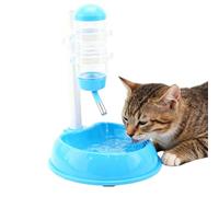 Distributeur d'eau pour Chat, Fournitures de Boisson à Alimentation Lente Debout, mangeoire à Eau Amovible Anti-Goutte pour Chien | pour Petits Animaux, Hamster, écureuil, Lapin