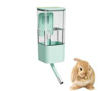 Distributeur d'eau pour chat-mangeoire à remplissage supérieur montée sur cage, distributeur d'eau automatique anti-déversement de 49oz pour chiens, parfait pour les animaux de petite et moyenne taill