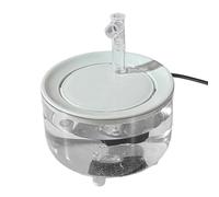 Distributeur d'eau pour chaton - Fontaine à eau pour animaux de compagnie, fontaine pour chat avec eau visible | Distributeur d'eau à arrêt automatique, station d'arrosage sans fil pour animaux de