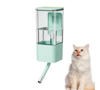 Distributeur d'eau pour chien | Bouteille montée en cage avec remplissage supérieur | Distributeur de gamelle d'eau anti-fuite de 1400 ml pour animaux de compagnie, chats, chatons, chiots, lapins