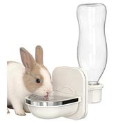 Distributeur d'eau pour chien - Distributeur d'eau pour cage - Système de drainage automatique pour animaux de compagnie - Pour hamster, hamster, lapin, hérisson, chinchilla, installation facile