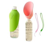 Distributeur d'eau pour chien - Récipient en silicone - 120 g - Gobelet de en deux pièces - Gain de place - Équipement de transport en plein air - Pour camping, jardin, camping-car, aventure