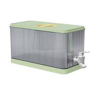 Distributeur d'eau pour fridge, récipient à jus spigot, grande capacité, 4,5 l, bouilloire froide, réservoir à boisson avec robinet et filtre pour cocktail de camping