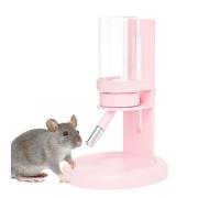 Distributeur d'eau pour Hamster - Fontaine à Boire 120ml pour Petits Animaux,Distributeur d'eau avec Support pour Rongeurs - pour Hamster Gerbille Souris Octodon Furet Chinchilla Hérisson