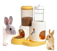 Distributeur d'eau pour hamster - Gamelle d'eau anti-fuite | Distributeur de nourriture avec grande capacité, distributeur automatique de nourriture 2 en 1 pour hamster hérisson, furet, lapin