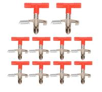 Distributeur d'eau pour lapin, mangeoire pour lapin,Système d'irrigation en métal Bunny Sucette d'eau | Système d'abreuvoir de volaille Abreuvoir automatique 10pcs
