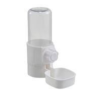 Distributeur d'eau pour oiseaux, distributeur de nourriture pour perruches, station de suspension étanche, matériaux solides et sûrs, bouteille cage facile à remplir, pour intérieur et extérieur