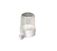 Distributeur d'eau pour oiseaux plastique Nobby Pet Blanc 7x10 cm