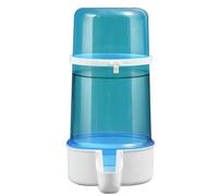 Distributeur d'eau pour perruche - Distributeur d'eau pour oiseaux - Alimentation automatique | Dispositif de boisson durable monté sur cage Récipient haut volume avec volière intérieure Situation