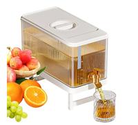 Distributeur D'eau Pour Réfrigérateur, Distributeur De Boissons Glacées, Récipient À Boissons, Distributer De Boisson Surélevé Avec Robinet Et Filtre, Bouilloire Froide Pour Fête À La Piscine, Événe