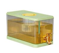 Distributeur D'eau Pour Réfrigérateur - Récipient À Jus Et Boissons À Robinet De 4,5 L | Distributeur De Boissons Froides Avec Robinet Et Filtre, Conception Surélevée Pour Verser Facilement