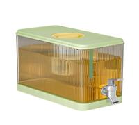 Distributeur d'eau pour réfrigérateur - Réservoir à jus de cône, bouilloire à boissons froides avec filtre | Distributeur de boisson de 4,5 l avec grande capacité, réfrigérateur - Pichet portable pour