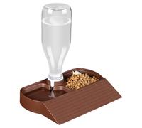 Distributeur d'eau pour reptiles - Accessoire d'alimentation de grande capacité - Distributeur d'eau - Gamelle automatique pour reptiles - Pour lézards, tortues, dragons barbus et beaucoup