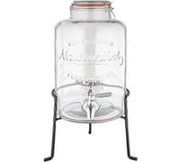 Accessoire de cuisine Olympia Distributeur d'Eau Rétro en Verre avec Socle 8,5 L - - - Verre/inox8,5 200x210x460mm