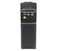 Distributeur d'eau sur pied 550 W avec chargement au sol, distributeur d'eau vertical, double fonction, boîte de récupération d'eau amovible, pour la maison, le bureau, la chambre à coucher, le salon