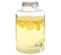 Distributeur d'eau - vidaXL - XXL - Robinet - Transparent - 8 L
