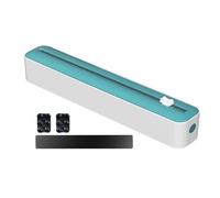 Distributeur d'emballage rechargeable, distributeur d'emballage adhésif avec cutter, coupe-rouleau et donneur, rangement de sac de curation de cuisine pratique, organisateur de rouleau d'emballage