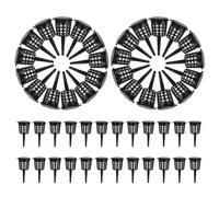 Distributeur d'engrais pour | Panier pour nutriments avec couvercle - 50 pots d'engrais pour | Pour les orchidées pour protéger contre les dommages causés par les animaux à l'intérieur