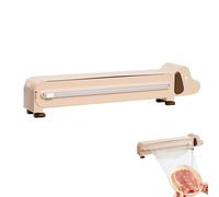 Distributeur d'enveloppe magnétique avec cutter, distributeur de film adhésif en forme de chien, porte-papier beurré, pour cuisinier à la maison parents locataires boulanger cuisine quotidienne