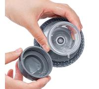 Distributeur d'épurateur de Vaisselle - Nylon, Brosse d'évier, nettoyant pour ustensiles de Cuisine | système de Recharge Grande capacité avec Bouton Anti-Fuite, poignée Ergonomique Accessoire