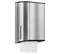 Distributeur d'essuie-mains Keuco Plan 14985210000 finition inox / noir