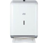 Distributeur d'essuie-mains pliés TORK métal blanc