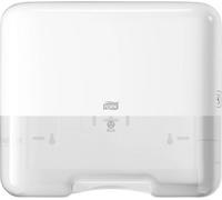 Tork Distributeur mural Mini 553100 – essuie-mains pliés en V, feuille à feuille, blanc, Elevation