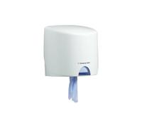 Distributeur d'essuyeurs Aquarius Roll Control 7018 - Distributeur de rouleaux à dévidage central - 1 x distributeur mural à dévidage central blanc