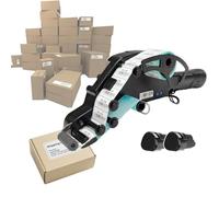 Distributeur d'étiquettes portable avec étalonnage automatique pour un étiquetage efficace des boîtes et des emballages