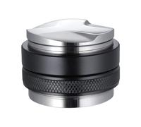 Distributeur d'expresso réglable de 51 mm en acier inoxydable avec base inclinée triangulaire à double tête pour porte-filtre