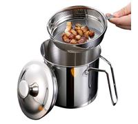 Distributeur D'huile De Cuisson | Filtre À Mailles Fines 2 L Avec Couvercle - Distributeur D'huile Avec Bouchon, Huile D'olive, Soupe, Stockage, Cuisine, Rôtissage, Maison, Appartement, Restaurant, Gr