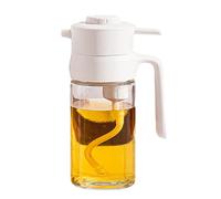 Distributeur d'huile d'olive - Distributeur d'huile - Qualité alimentaire - Versement transparent et délicieux - Bouteille rechargeable de grande capacité pour rôtir, cuisiner, salade froide