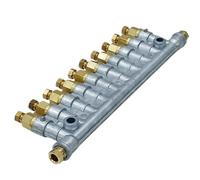 Distributeur d'huile lubrifiante volumétrique à déplacement positif, injecteur d'huile lubrifiante centralisé, 1 pièces(5 outlets,0.16mL(oil))