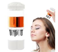 Distributeur d'huile pour cheveux | Brosse applicatrice pour cuir chevelu graduée, applicateur d'huile pour cheveux, distributeur de brosse à cheveux rechargeable pour adulte