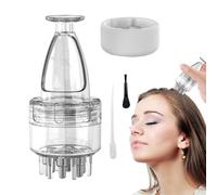 Distributeur d'huile pour cheveux - Distributeur d'huile capillaire confortable et anti-fuite - Applicateur d'huile de cuir chevelu - Appareil de massage apaisant pour le cuir chevelu - Pour salon de