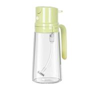 Distributeur d'huile, pulvérisateur d'huile - Bouteille en verre distributeur d'huile d'olive 2 en 1 | Pulvérisateur d'huile de cuisine portable pour cuisiner, friteuse, friture, barbecue à l'air