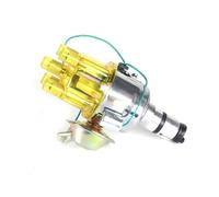 Distributeur Distributeur d'allumage compatible avec VW Beetle L4 1.6L 1960-1985, jeu de rupteurs, corps chromé, compatible avec de nombreux modèles BOSCH. Distributeur électronique(Yellow clean)