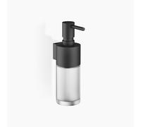Distributeur Dornbracht, modèle mural, 83435970-33, couleur : noir mat