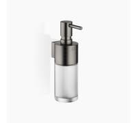 Distributeur Dornbracht, modèle mural, 83435970-99, couleur : Dark Platinum...