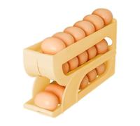Distributeur D'œufs À Roulement Automatique, Boite A Oeuf De Rangement Frigo En Plastique Panier 18 Oeufs Range, Plateau À Œufs Peu Encombrant, Porte Oeuf Pour Réfrigérateur, 3 Niveaux