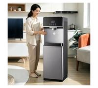 Distributeur Eau Chargement par Le Bas, Distributeur d'eau Autonome Alimenté Au Sol, Chauffe en 3 Secondes 5 Niveaux De Température Distributeurs d'eau Domestiques pour Le Bureau, À Domicile