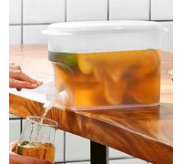 Distributeur Eau Pour Réfrigérateur Avec Robinet, 2.8L Distributeur De Boisson En Plastique, DistributeurD'eau De Réfrigérateur, Bouilloire Froide Pour Boissons Froides, Cocktails, Jus De Fruits